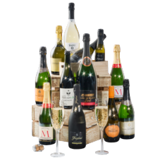 Sparkling wijn of champagne